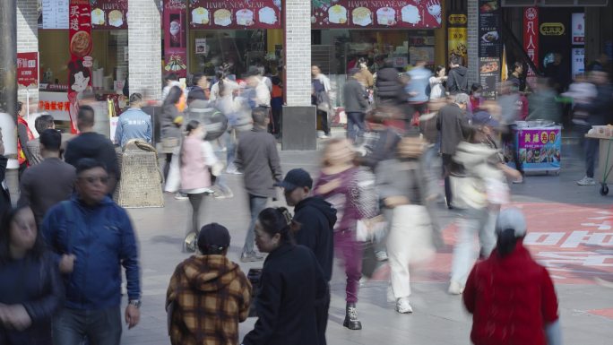 城市人群生活王家卫影像