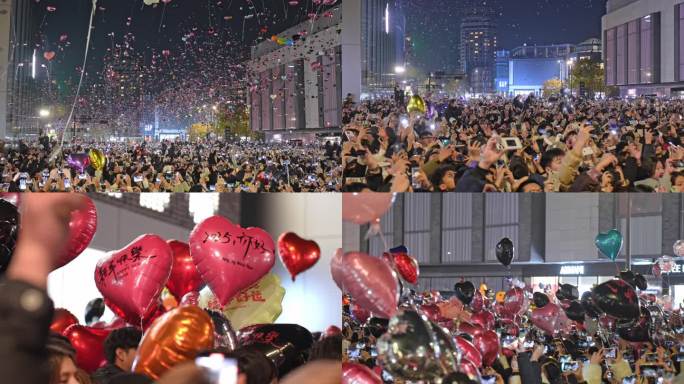 2025杭州湖滨银泰跨年