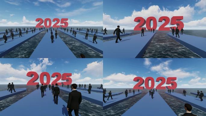 4K奔赴2025蛇年-时间风云变化