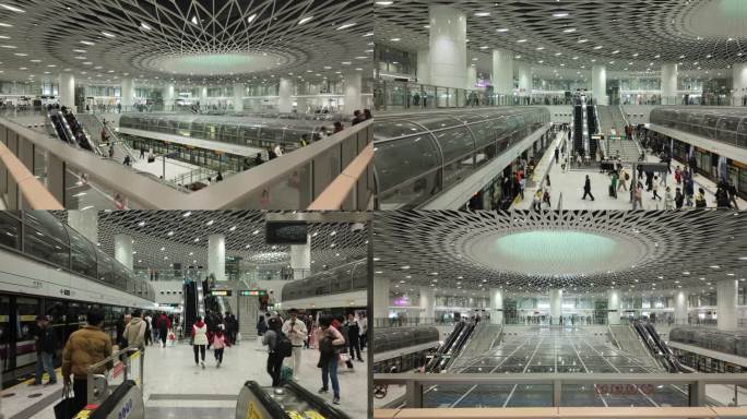 深圳岗厦北 地铁站