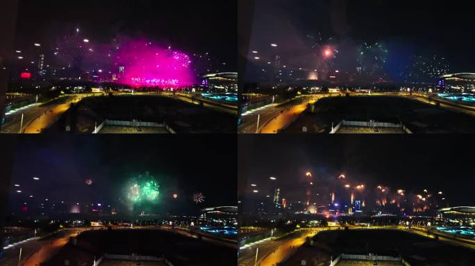 2025香港元旦跨年烟花