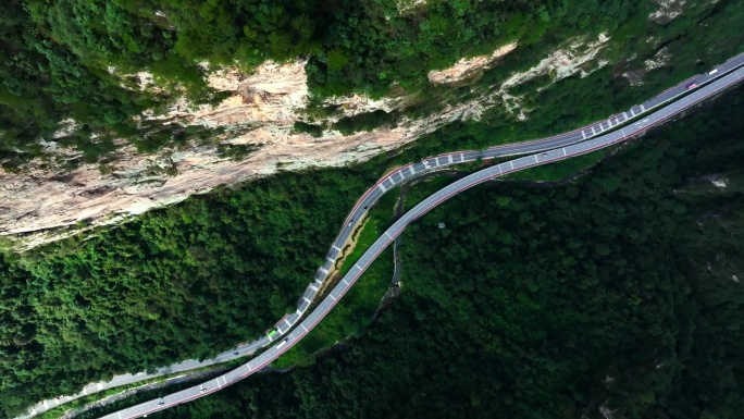 张家界武陵源大峡谷公路