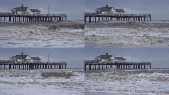 Southwold Pier - 萨福克 - 英国（带音频）