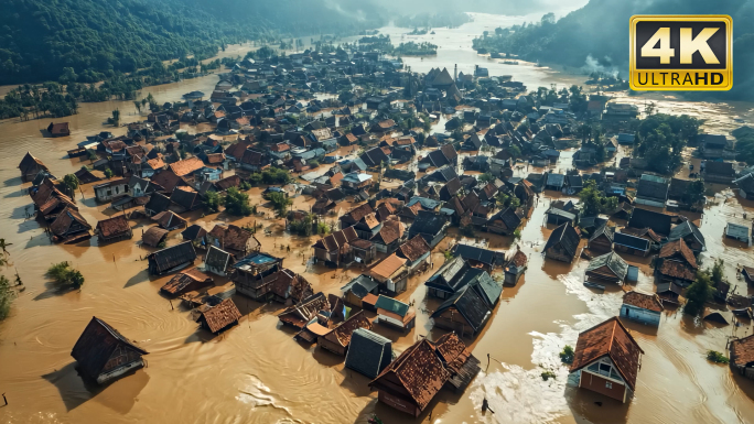 自然灾害山体滑坡地震海啸30