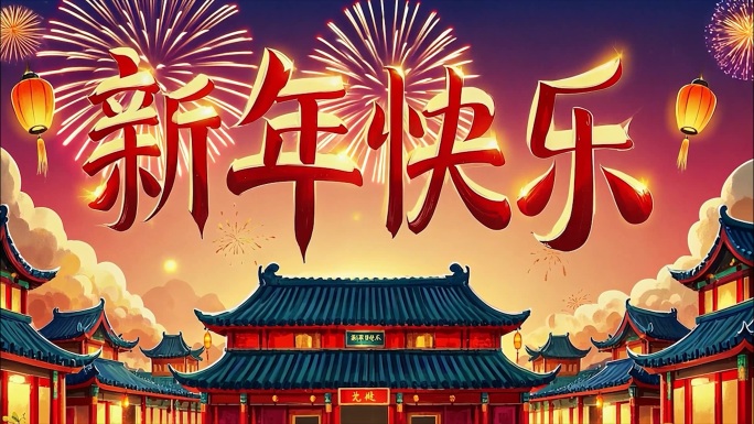 2025年春节新春回家过年新年喜庆ai素