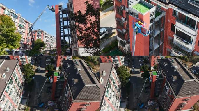 小区加装电梯 电梯安装