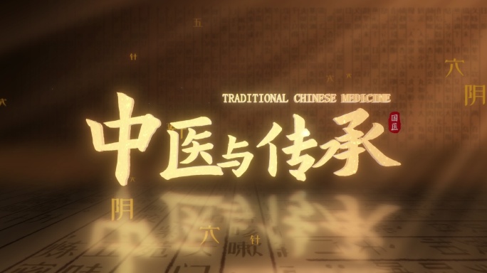 中医问诊D文化标题 文字排版 字幕