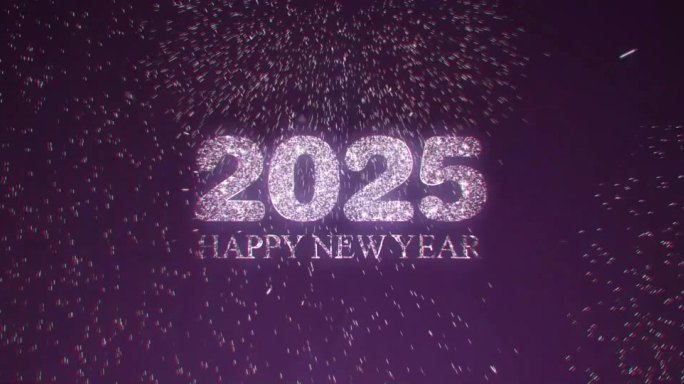 2025新年跨年倒计时AE模版