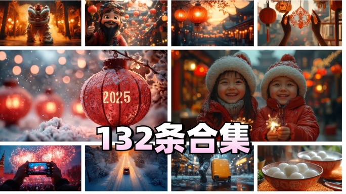 2025年春节新春回家过年新年喜庆回家路