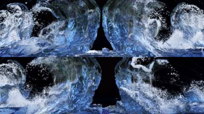 浪花 翻滚海浪 星辰大海 扬帆远航 海浪