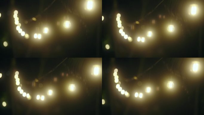 字符串灯泡