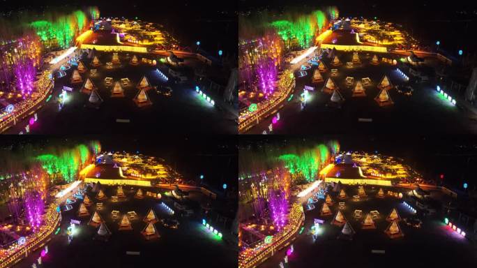 2025大明川河北灯会年会花会烟花中国风