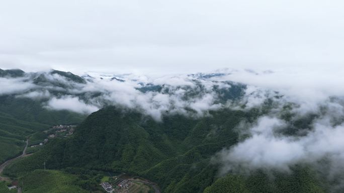 【延时】云海翻滚航拍延时摄影