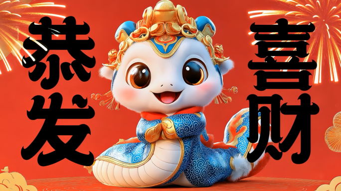 2025蛇蛇年新年春节
