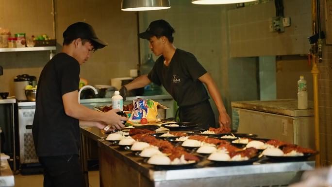 印尼 小餐馆 牛排 美食