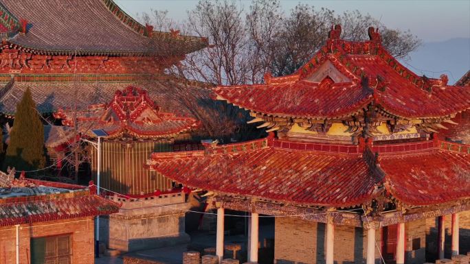 洪洞 历山 寺庙
