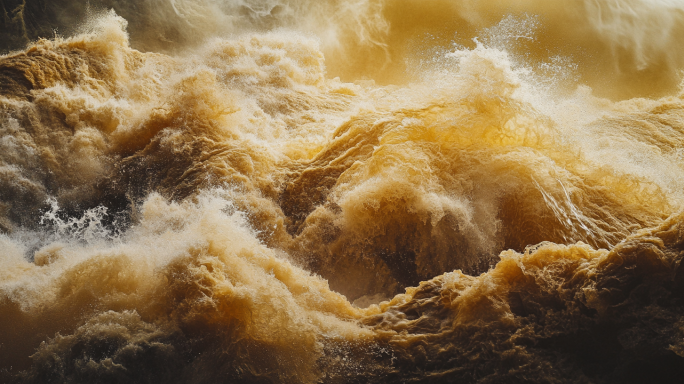 黄河壶口瀑布江河山河河流奔腾黄河