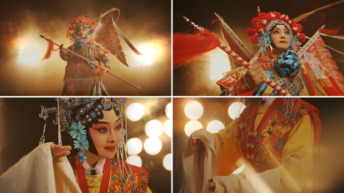 豫剧京剧刀马旦穆桂英黄梅戏花木兰戏曲艺术