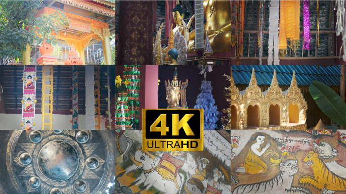 西双版纳傣族佛教寺庙（有Slog）