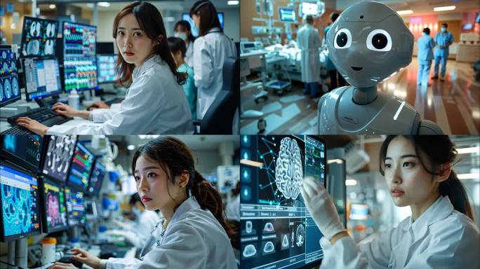医疗科技智慧医疗医学未来健康AI医疗医院