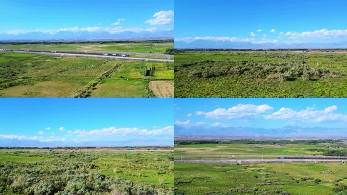 中欧班列  草原列车