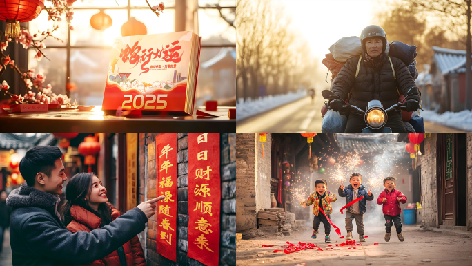 2025春节回家过年团聚新春合集