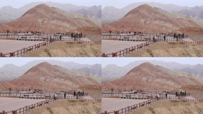 丹霞山地貌五彩缤纷