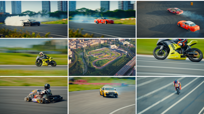 赛车/赛车场/漂移/赛车道/4K高清