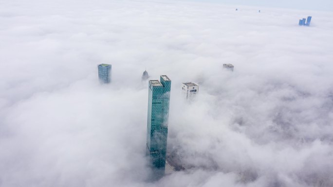 南京城市宣传片地标航拍延时合集