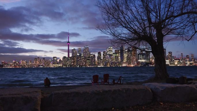 多伦多的夜景