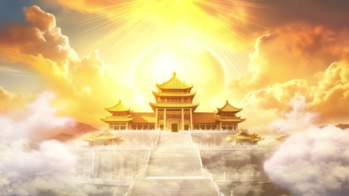 云海天宫西游记黑神话背景-1