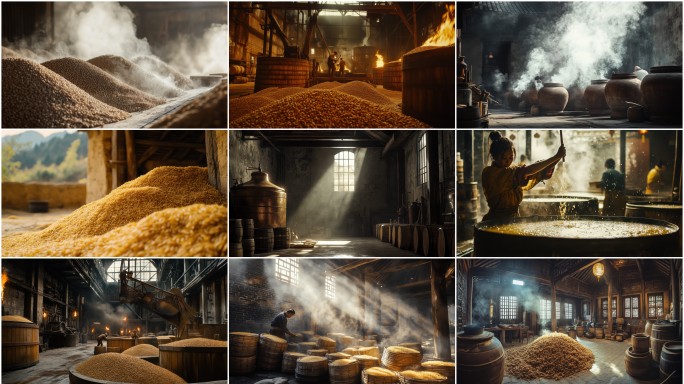 传统酿酒 古法酿酒