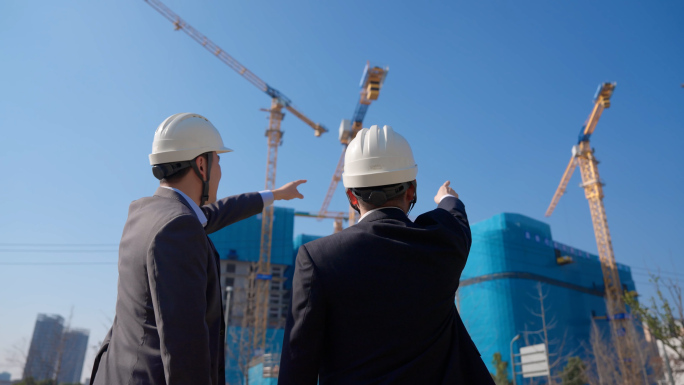 工程师设计师 建筑工地