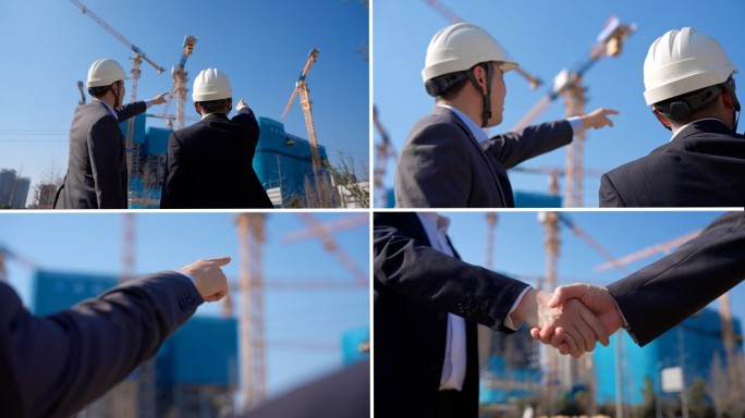 工程师设计师 建筑工地