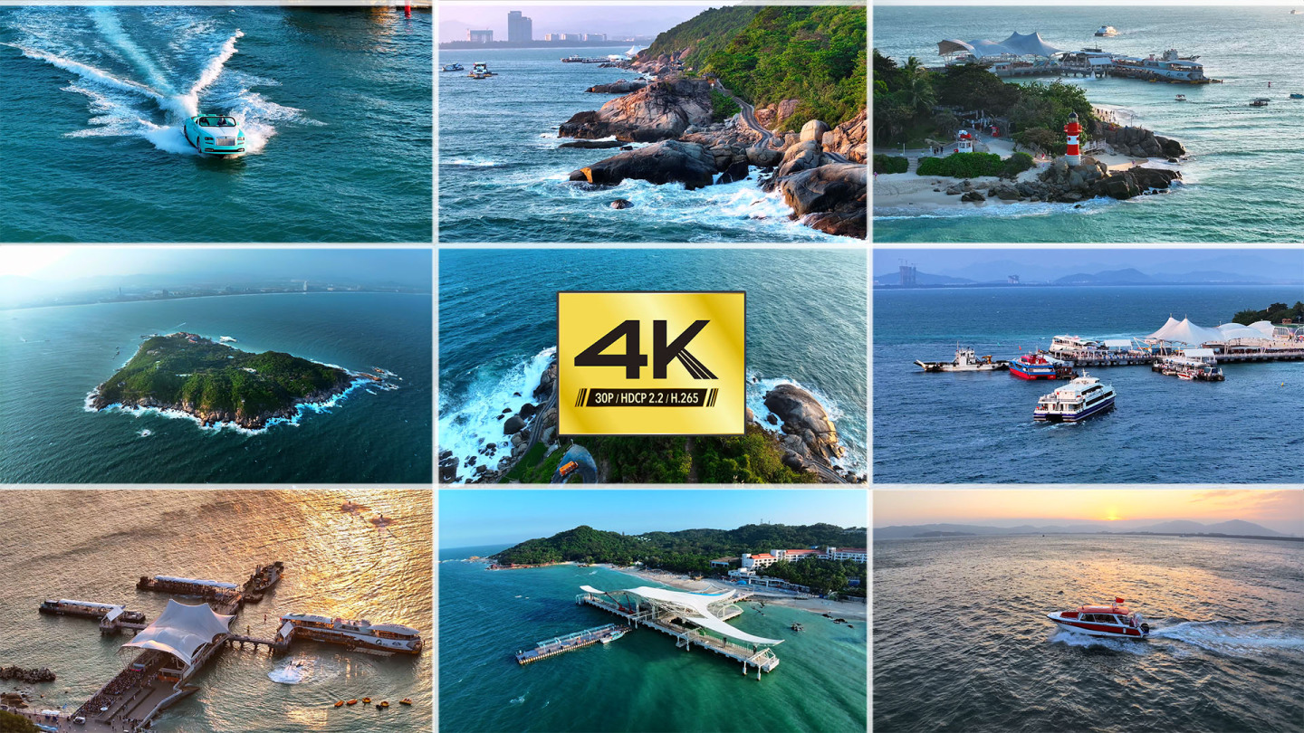 三亚蜈支洲岛合集 蜈支洲摩托艇