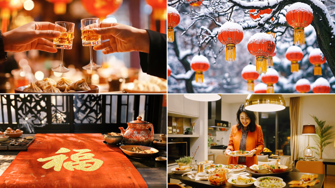 2025 蛇年 新年春节年味回家过年合集