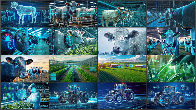 数字智慧赋能科技农场现代化农业新质生产力