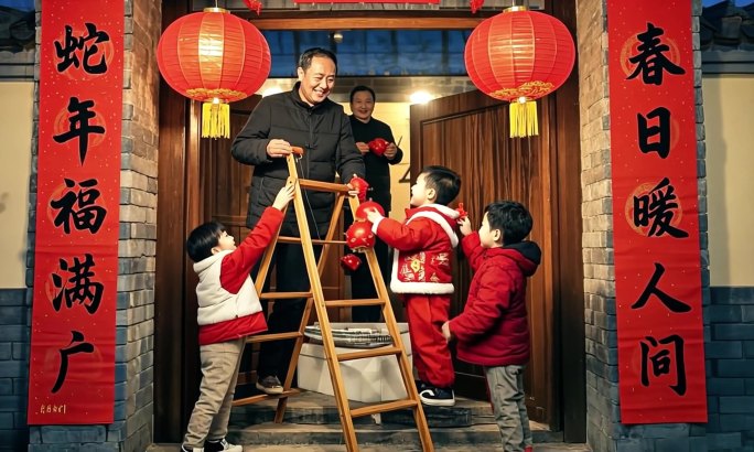 2025新年春节年味回家过年合集