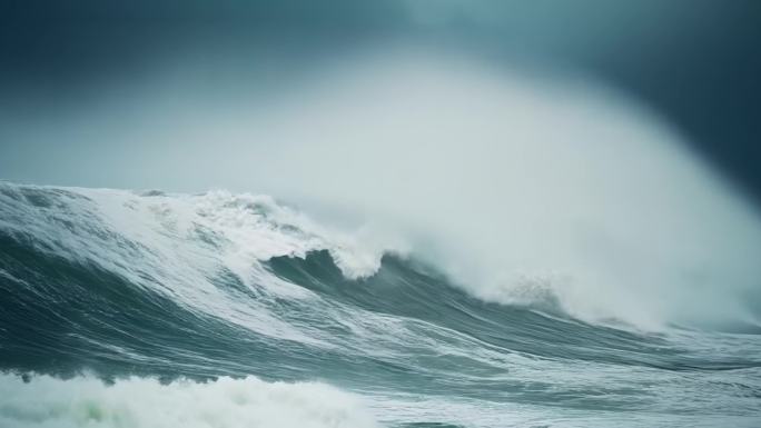 「有版权」航拍大海海浪海啸合集4K