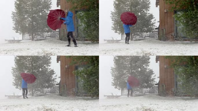 反常的气候不好