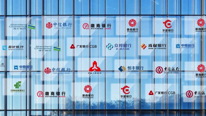 高端企业合作logo展示合作（包含背景）