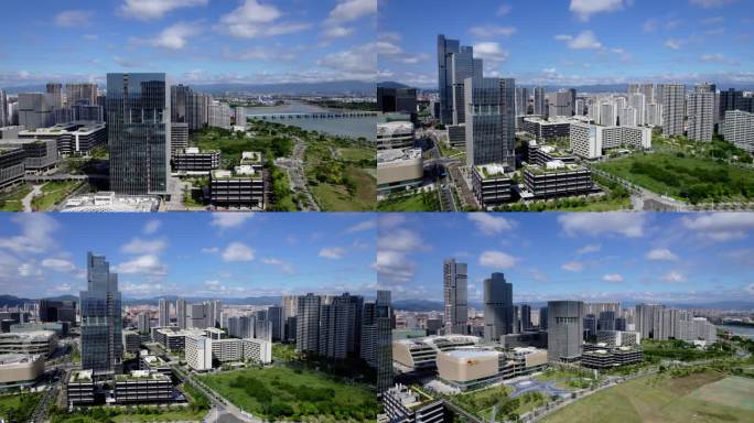 福建厦门同安区银城智谷产业园航拍素材03