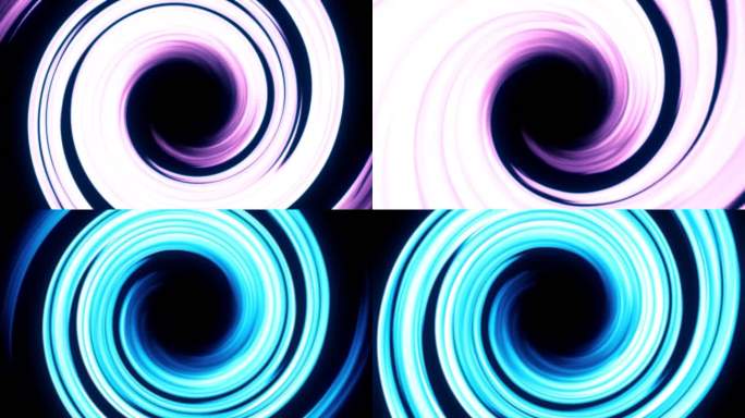 旋涡风暴吸引黑洞龙卷风涡流转圈圈空间隧道