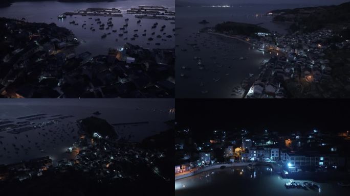 渔村夜景