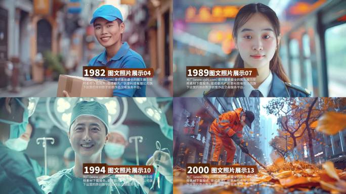 唯美图文照片全屏展示图片电子相册幻灯片