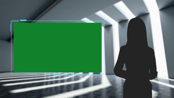 蓝色通用课程背景