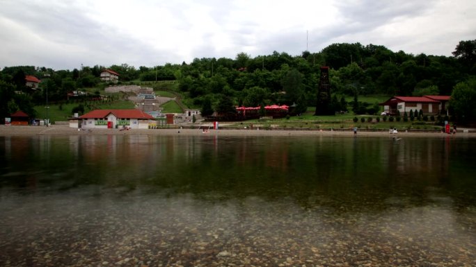 Pannonian Lakes(建立拍摄和水平滑动)