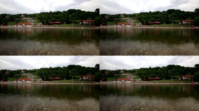Pannonian Lakes(建立拍摄和水平滑动)