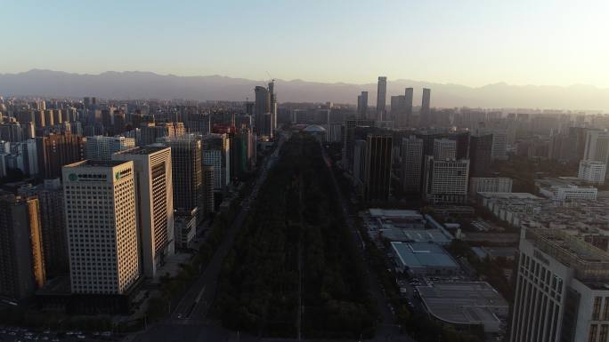 2021冬天的西安高新