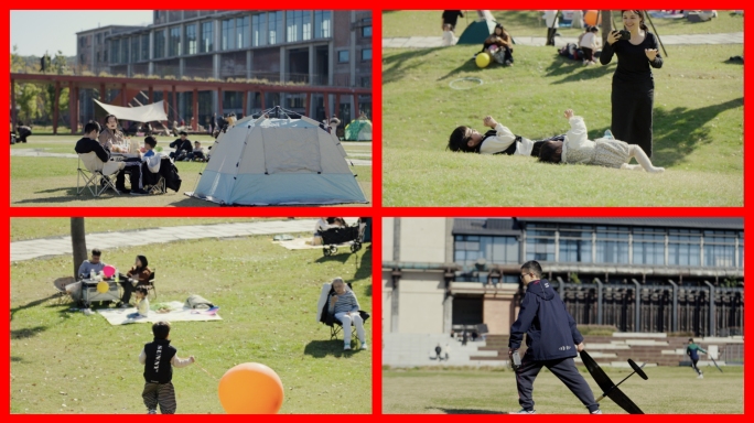 杭钢公园露营